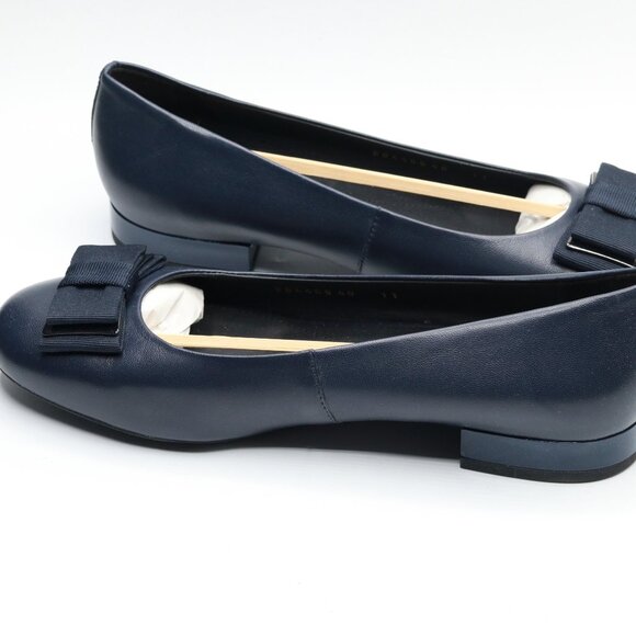 Geox Women's D WISTREY D Ballet Flat, Dk Navy, 10 US - Picture 3 of 5